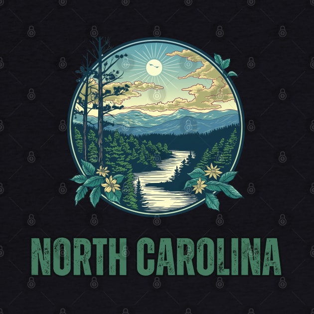 North Carolina State USA by Mary_Momerwids